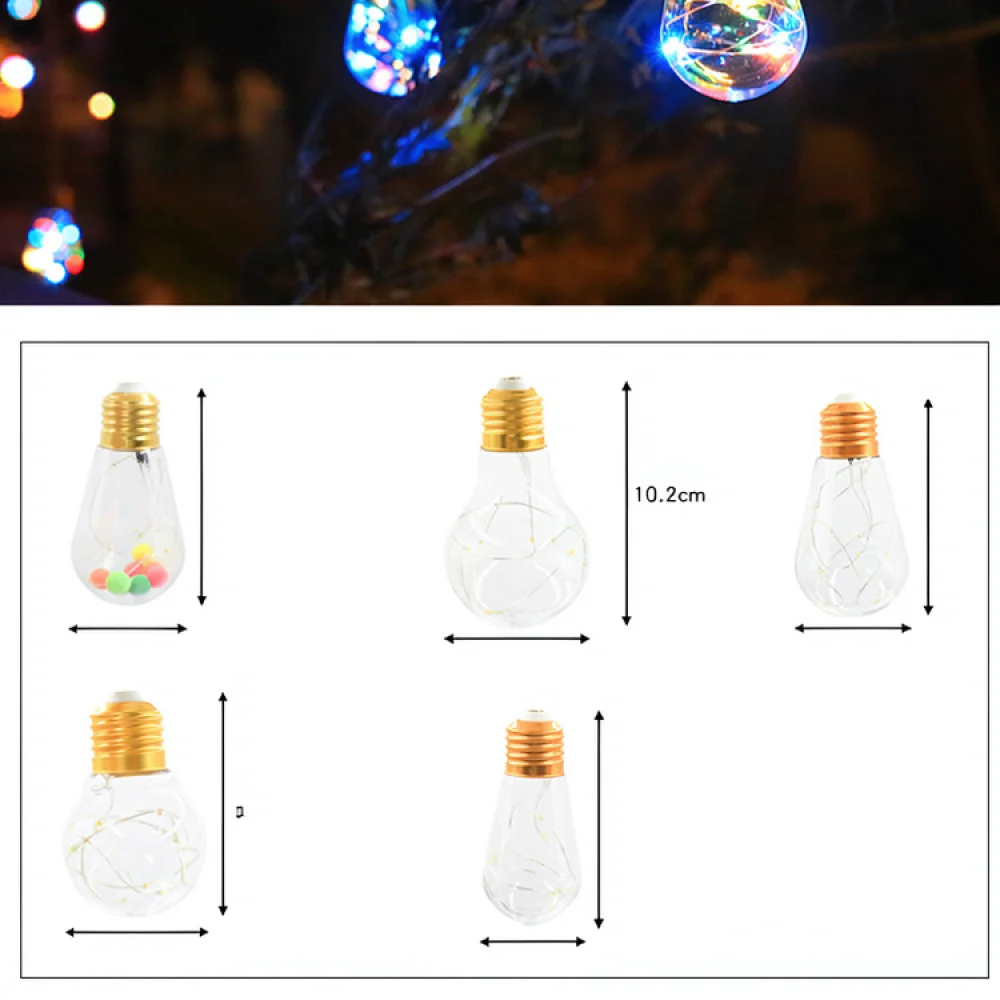 Vintage LED String Lights Outdoor Waterproof Hemp Rope Copper Lamp For Camping Tent Backyard Garden Atmosphere Lighting