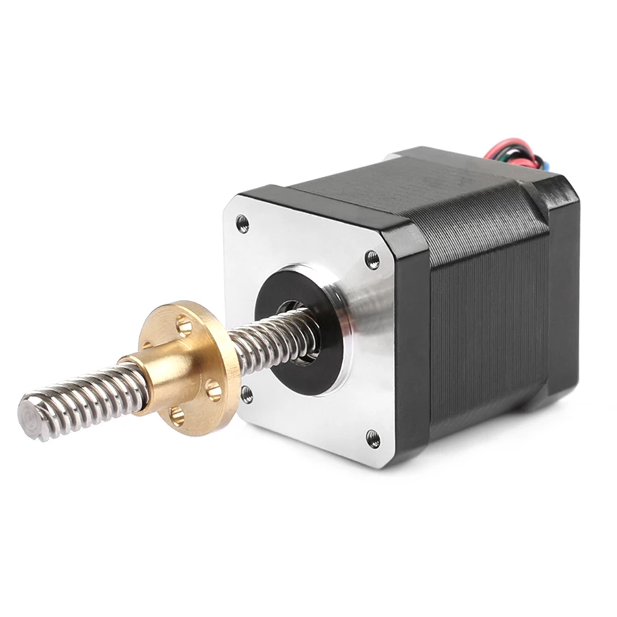

Siheng Motor Factory Высокоскоростной шаговый двигатель Nema 17 с шариковым винтом для ЧПУ/3D-принтера