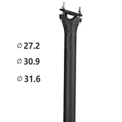 ELITAONE MTB Carbon Seat Post 27.2 30.9 31.6mm145g Road Bike Seatpost Carbon Fiber UD Bare Carbon