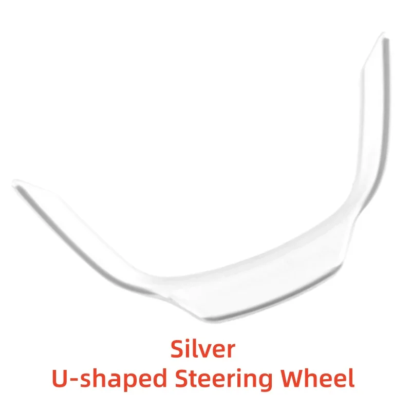 Car Upgrade Stickers Styling Chrome U-shaped Steering Wheel For Jeep Grand Cherokee 2017 Modification Decoration Accessories 4