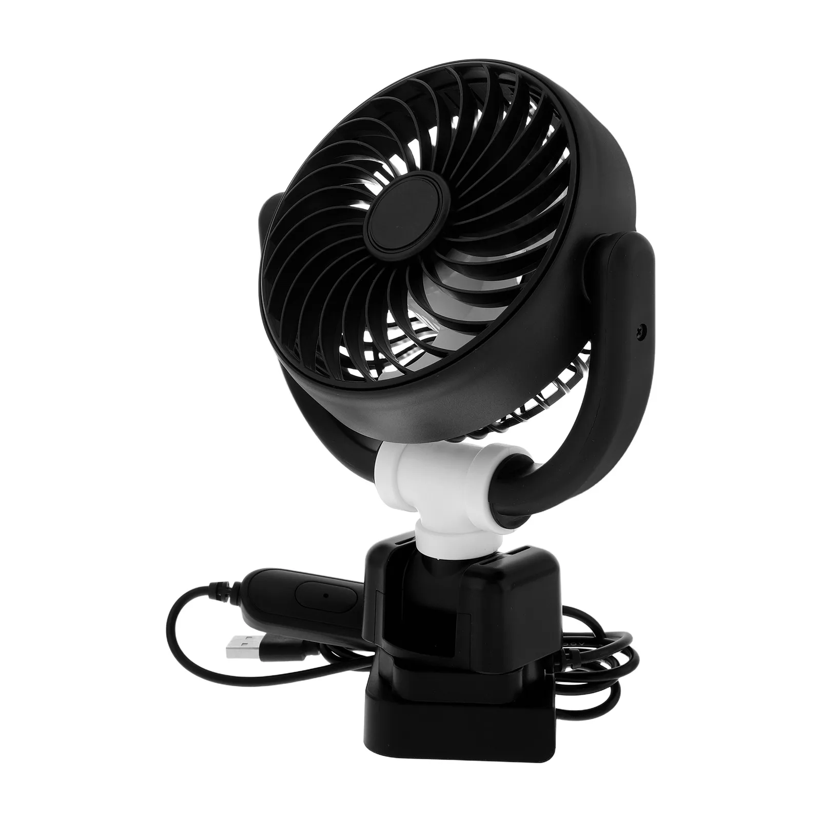 

Car Fan Usb Electric Cooling Auto Adjustable Fans for Vehicle Summer Mini Portable Efficient Automotive Car Accessories Cooling