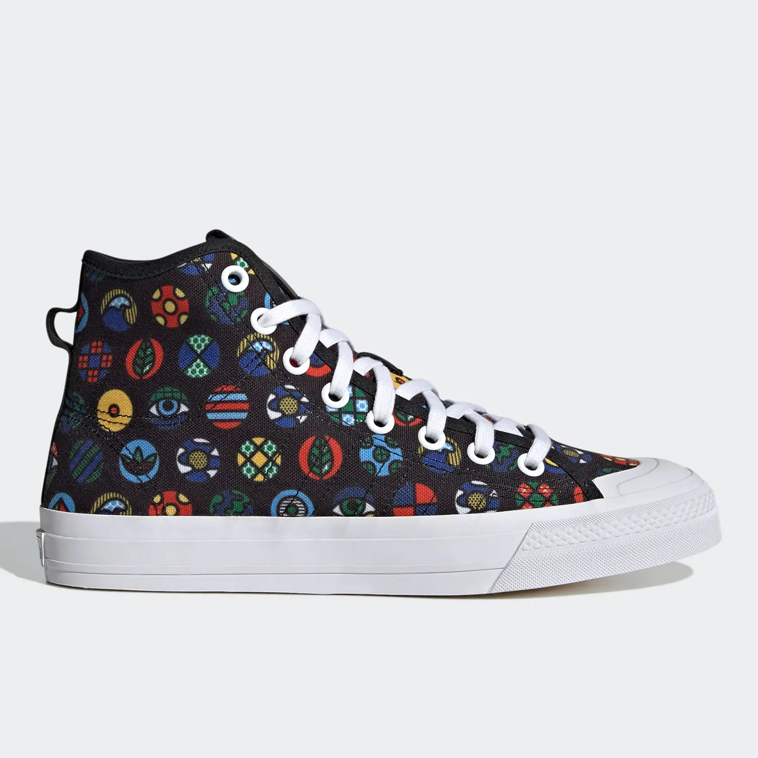 

Adidas Authentic Current Season Men's Women's New Mid-Top Three Leaves Sports Sneakers GZ1331