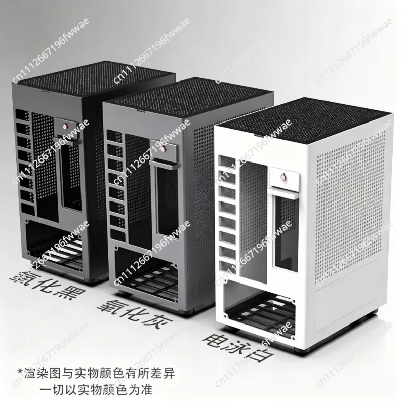 For Lzmod 7.9L F1-SFX Mini ITX Case Dual-Slot GPU SFX PSU Support Dual-Sided Chamfering Ventilation