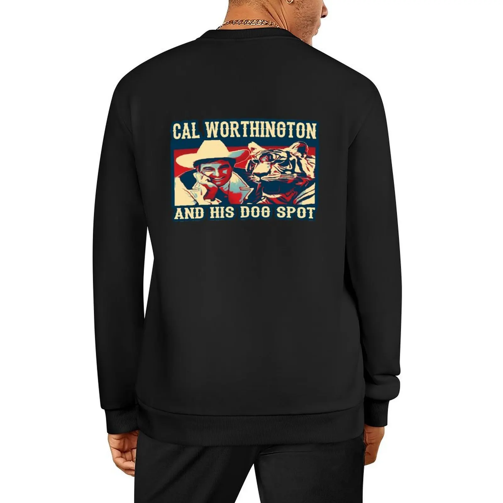 Cal Worthington et son chien Spot pull vêtements pour hommes automne nouveaux produits style japonais vêtements pour hommes sweats pour hommes