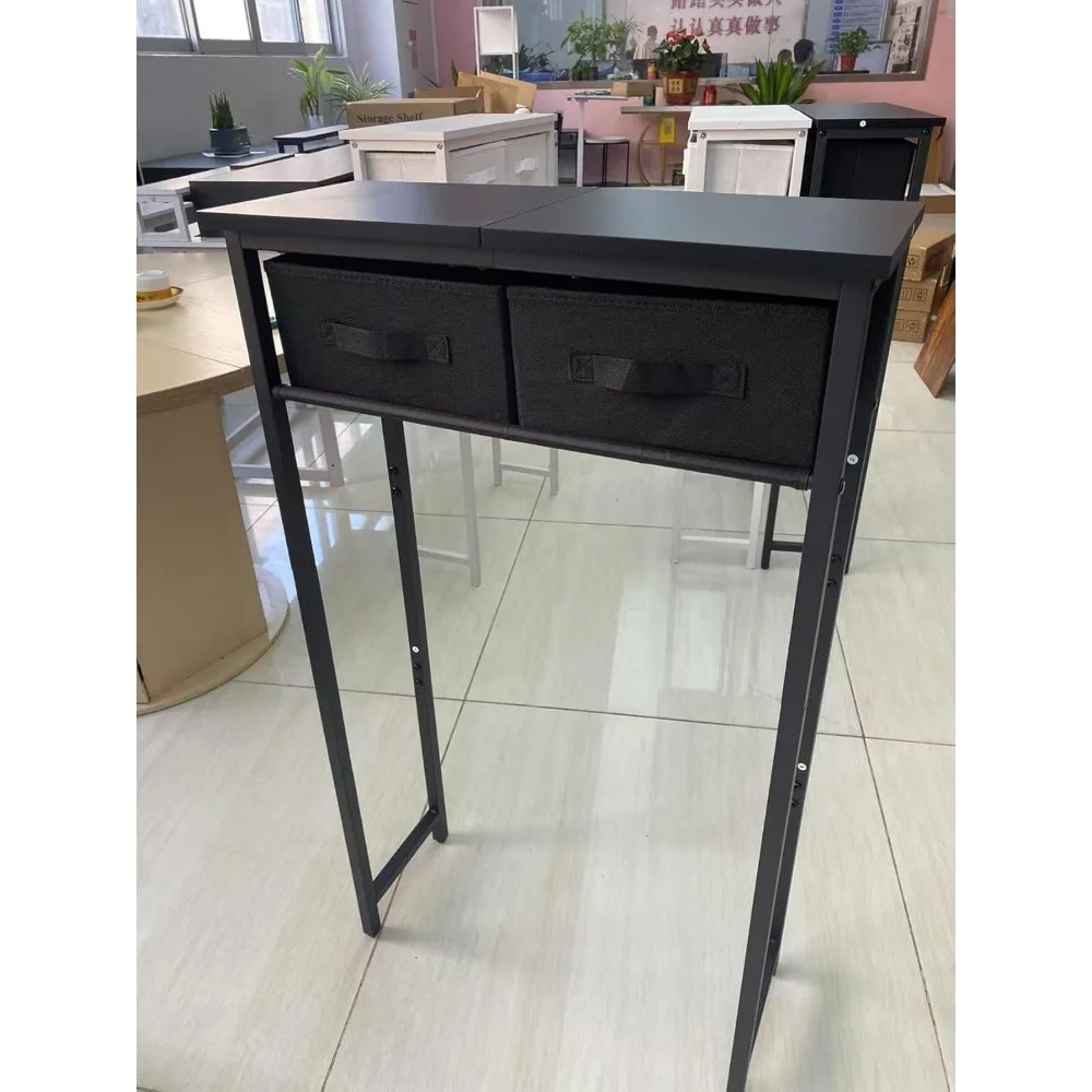 

MOHOPE 2-Tier Over The Toilet Storage with 2 Fabric Drawers, Freestanding Above The Toilet Storage Cabinet, Space Saver Metal Ov