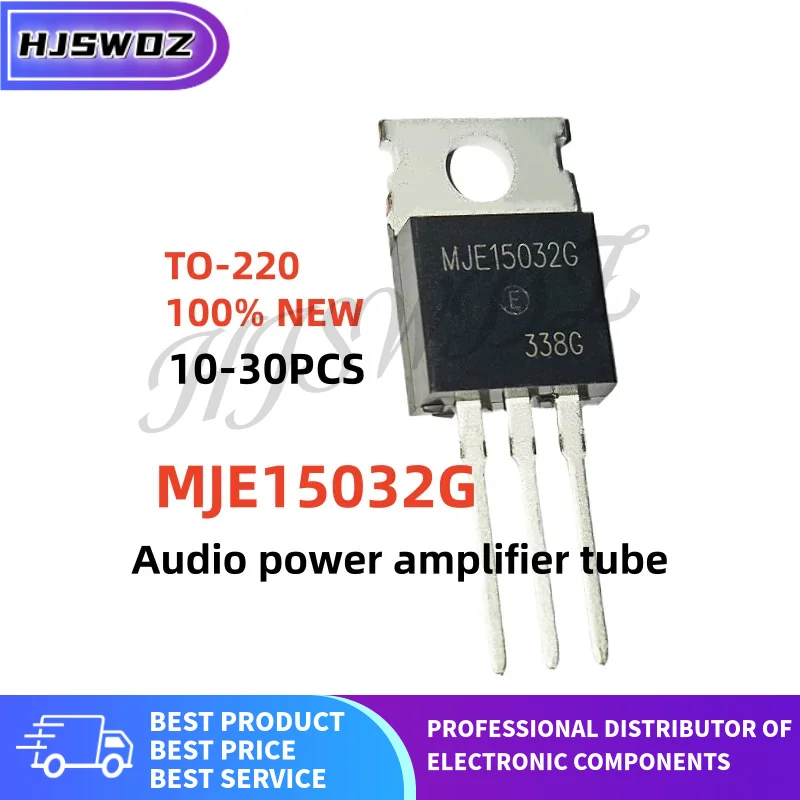 10~30PCS 100% NEW MJE15032G MJE15032 TO-220 Audio power amplifier Transistor In Stock