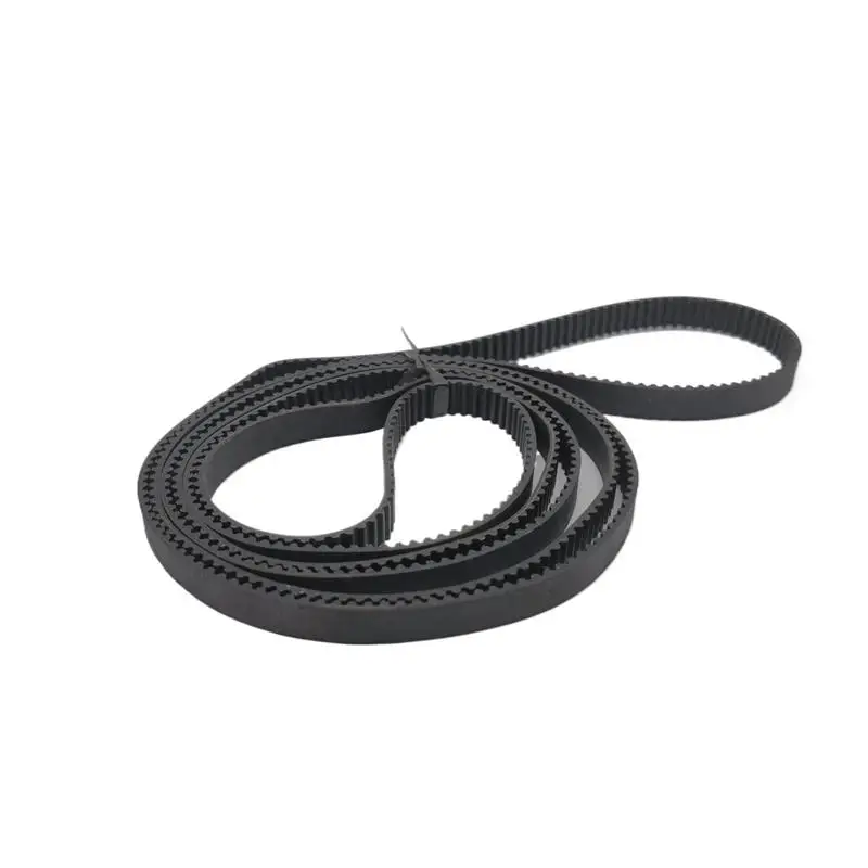 S2M 160 Synchronous Belt S2M-10 Closed-loop Rubber Timing Belts Width 8mm 6mm 10mm STD Black Timing Belt Length 160mm