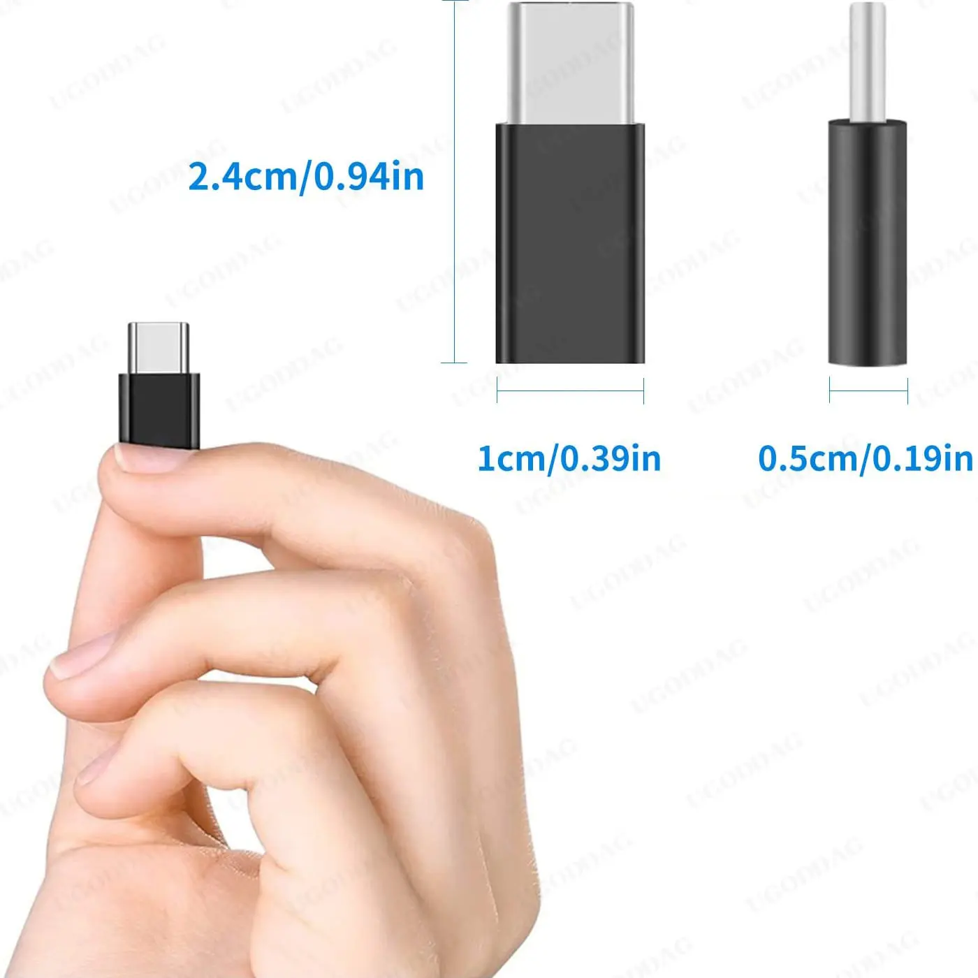 Universele Usb 3.1 Type-C Connector Naar Micro Usb Male Naar Vrouwelijke Converter Mini Draagbare USB-C Data Adapter Type C Apparaat Android