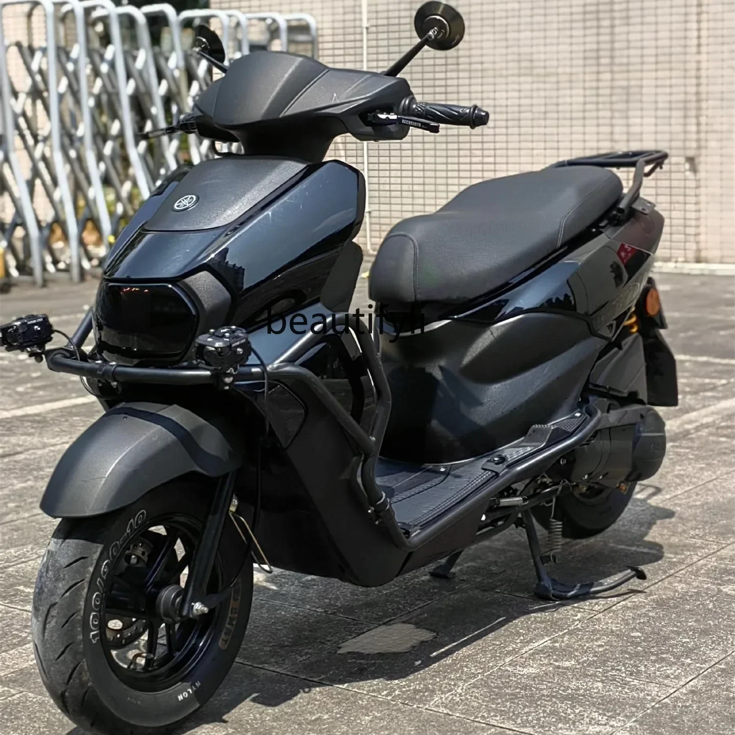 New 125 Scooter GT Nightcrawler, Fuel Retro Motorcycle