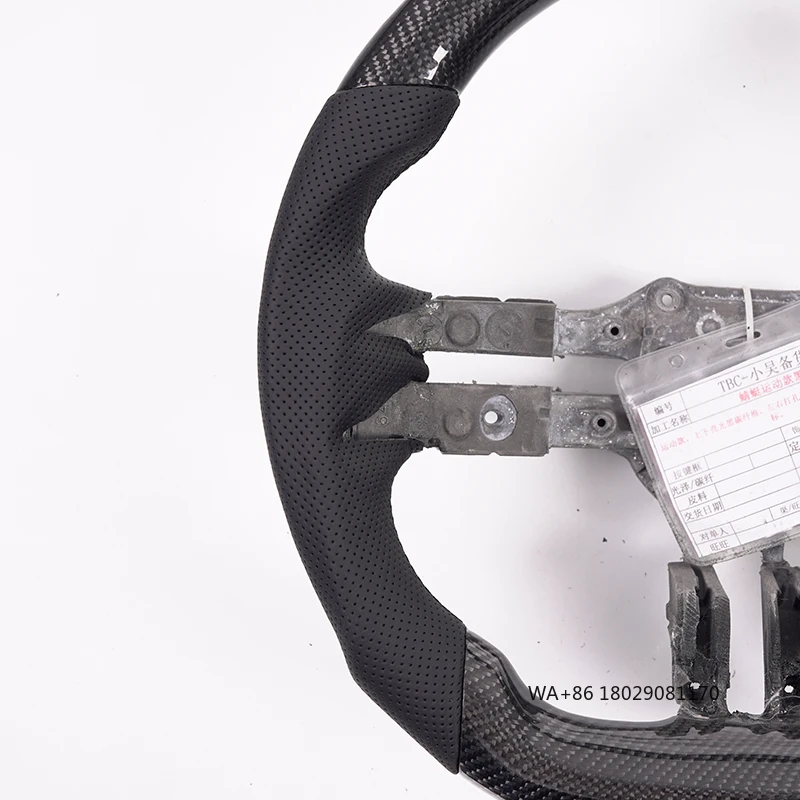 ل- | الإطار الأساسي للتوجيه من ألياف الكربون W213 W204 W117 C257 CLA C-Class Mod Kit #4