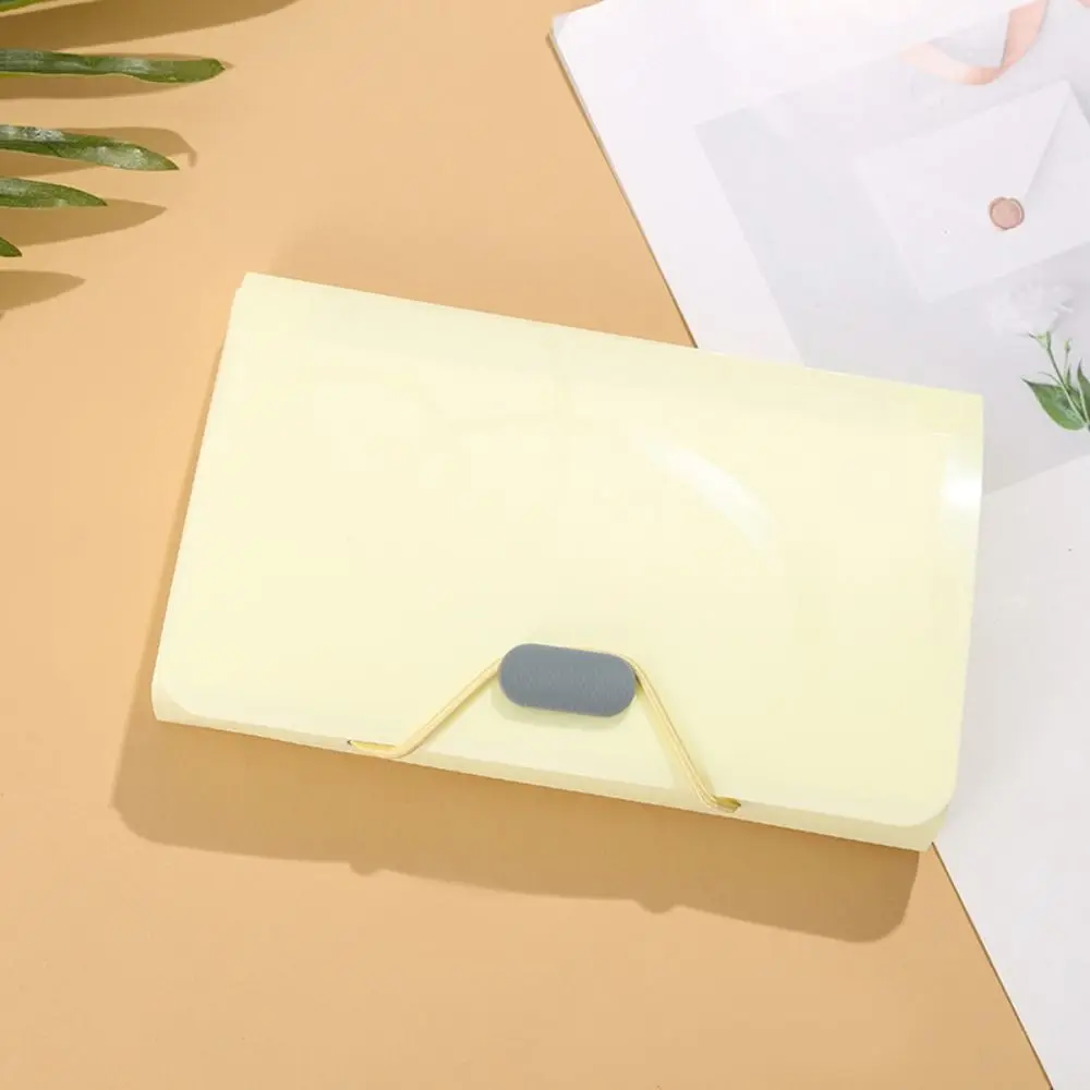 Bolsa de órgão listrada arco-íris, 13 grades, resistente ao desgaste, armazenamento de arquivo a6, à prova d'água, corda de mola, pacote de contas, material de escritório