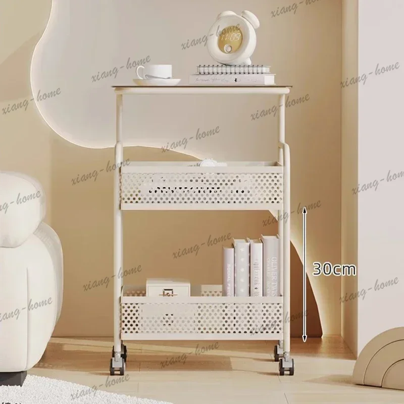 Factory Direct Beauty Salon Storage Rolling Cart Nordic Storage Creativity Beauty Center Salon Trolley Hotel Cosmetic Salon Furn