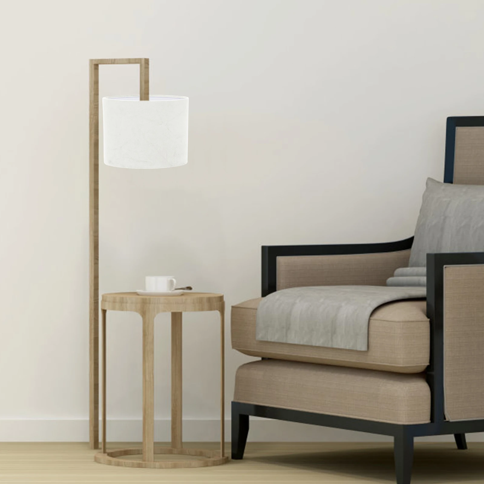 

1pc Decorative Oval Lampshade Cloth Craft Table Light Cover Accessory Home Use Bedside Lamp Cover Dust Protection Creative Light