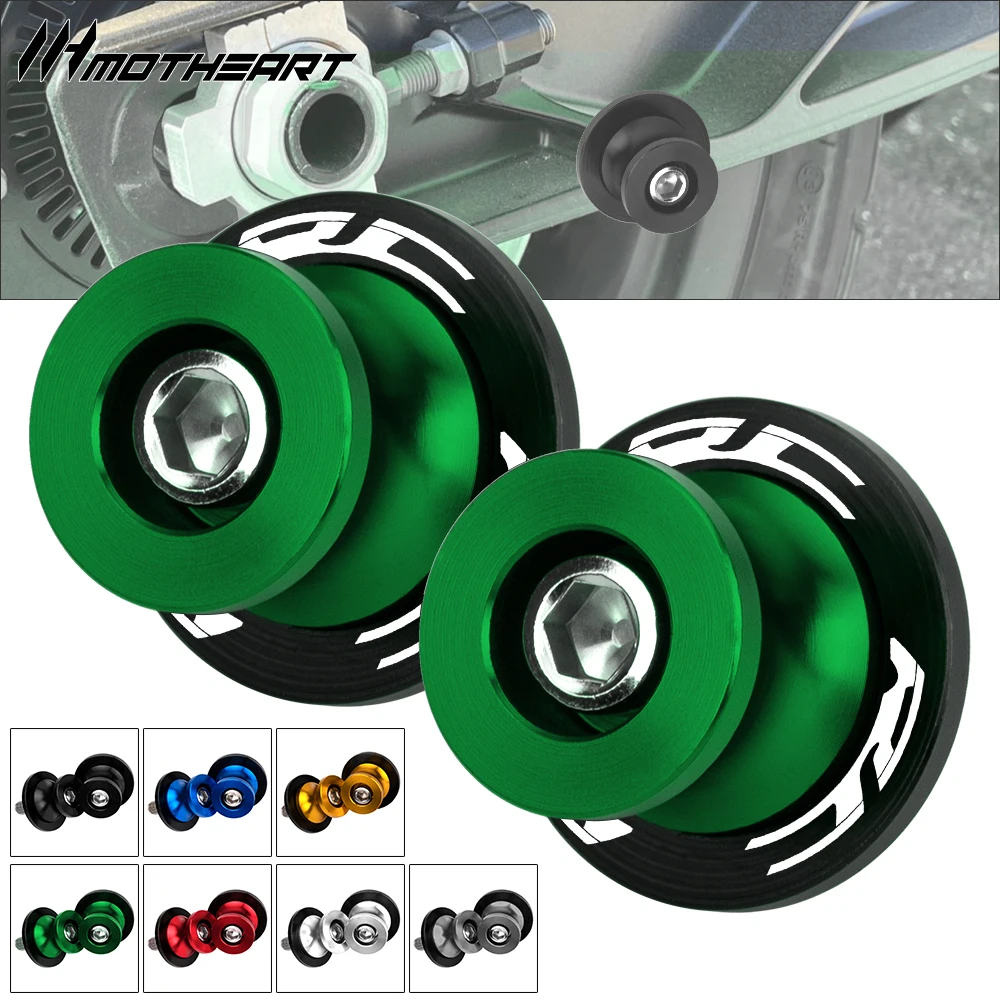 Motorcycle Swingarm Spools M8 For 1190 RC8 2008-2012 1190 RC8R 2008-2012  Paddock Stand Bobbins  1190 rc8 rc8r Accessories