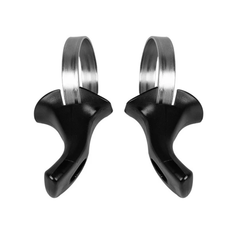 1 Pair Bike Handlebar Thumb Rest Universal Bike Bar Ends Adjustable Bicycles Secondary Handlebar Bike Rest Handlebar