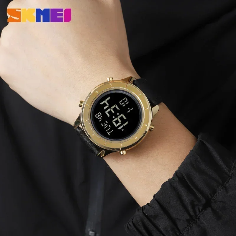 SKMEI Waterproof Countdown Calendar Digital Wristwatch reloj hombre 1864 New Sport Watches Mens Multifunction Stopwatch