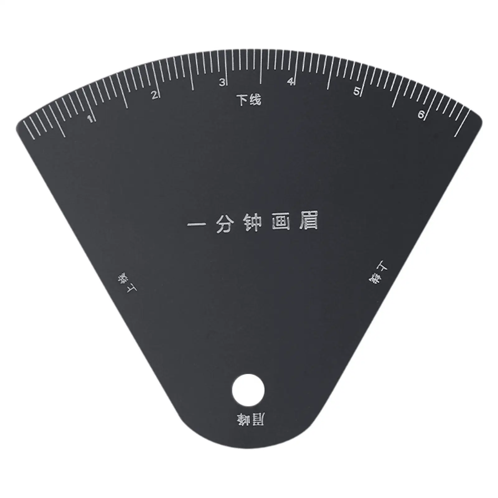 Eyebrow Stencil Ruler with Arch Guide for Beginners for Woman Sturdy Shaping Tool