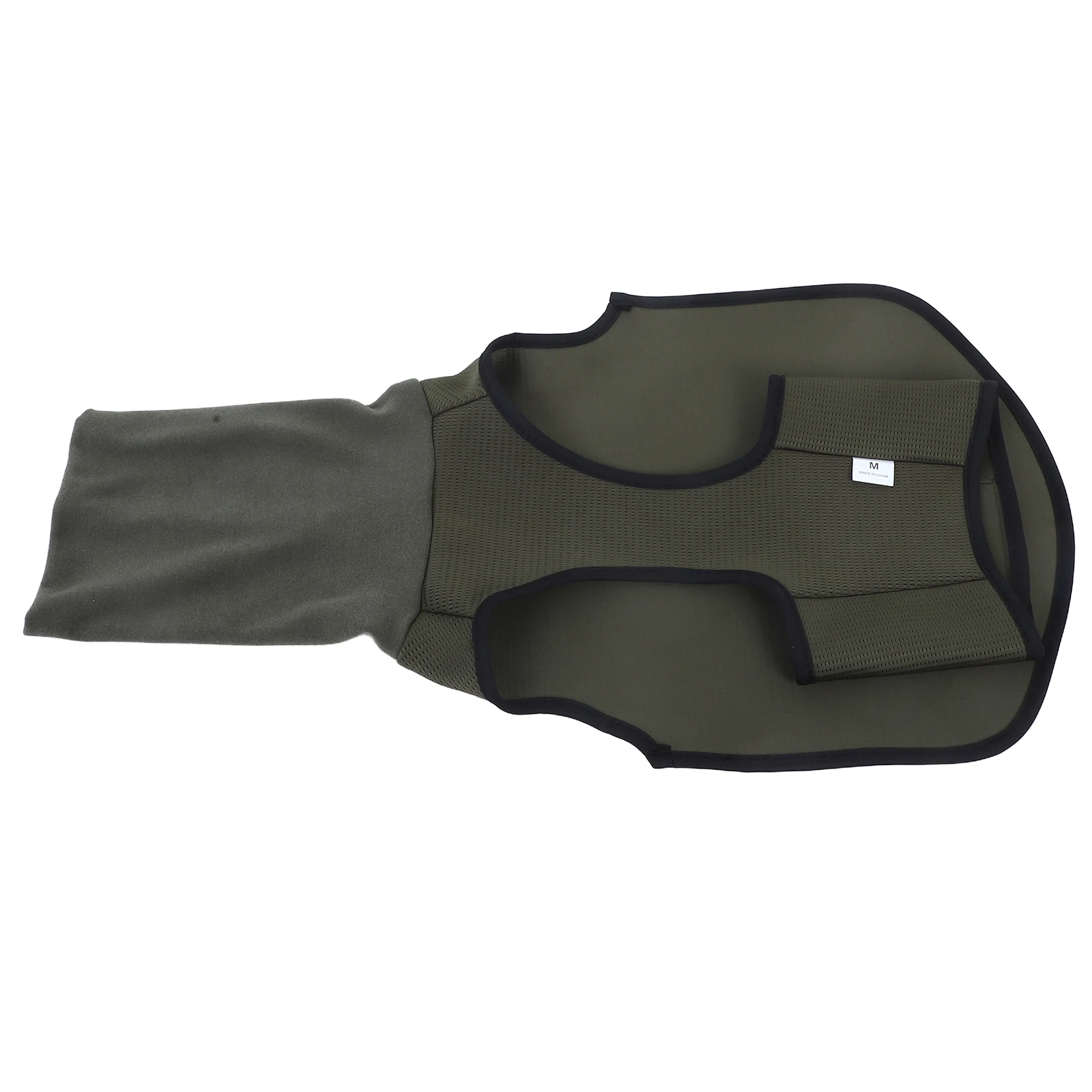 

Pet Calming Vest Dog Hoodie Comfortable Clothes Thunderstorm Anxiety Olive Green Easy Wear Soft Material Anti Static Supplies