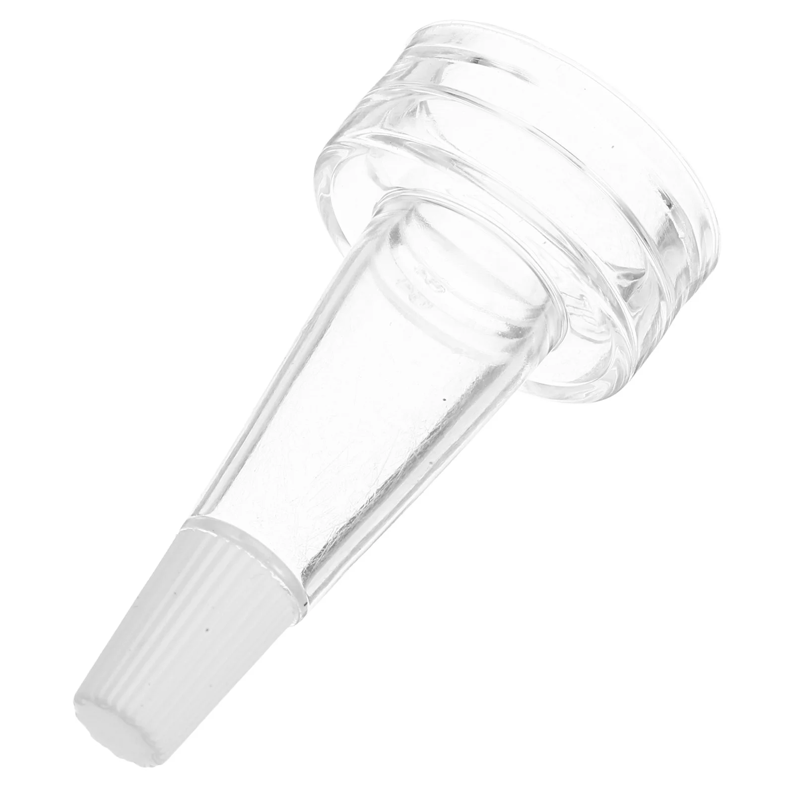 20 Pcs Shunt Droppers Ampoule Soft Tube Cap Dispenser Trumpet Head Clear Pvc Splitter Eyedropper Caps