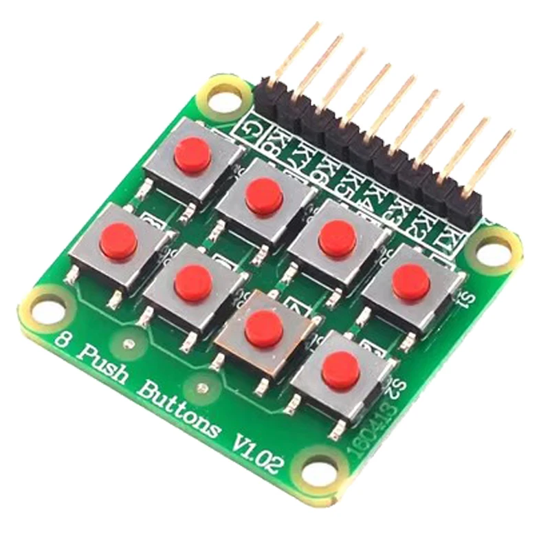 2x4 Keypad 4x2 Keypad 8 Push Buttons V1.00 Key Board Matrix Keyboard Button for Arduino AVR PIC 2*4 Module AVR PIC