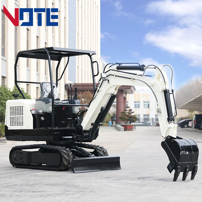 Spedizione gratuita 2Ton 2000kg Mini escavatore con giardino multifunzionale piccolo escavatore consegna veloce Micro Bagger cingolato idraulico