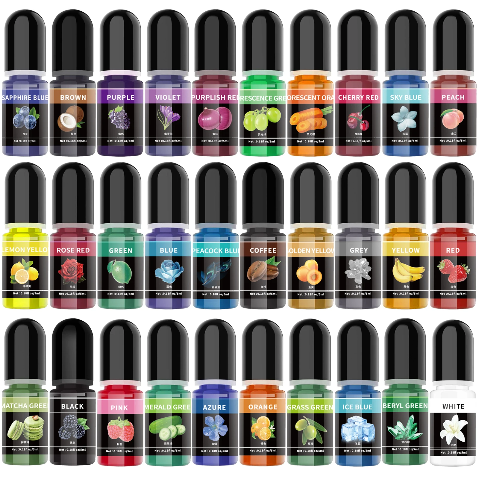 30Colors 5Ml Epoxy …