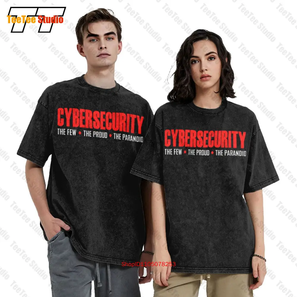 

Cybersecurity The Few The Proud The Paranoid Golf Wear T-Shirt 581Q