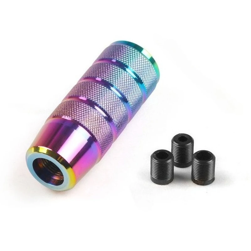 9,5 cm Universal rutschfeste Schaltgetriebe aus Aluminiumlegierung, gerändelter Schalthebelknopf, gebrannter blauer Schaltknauf – Detail 11