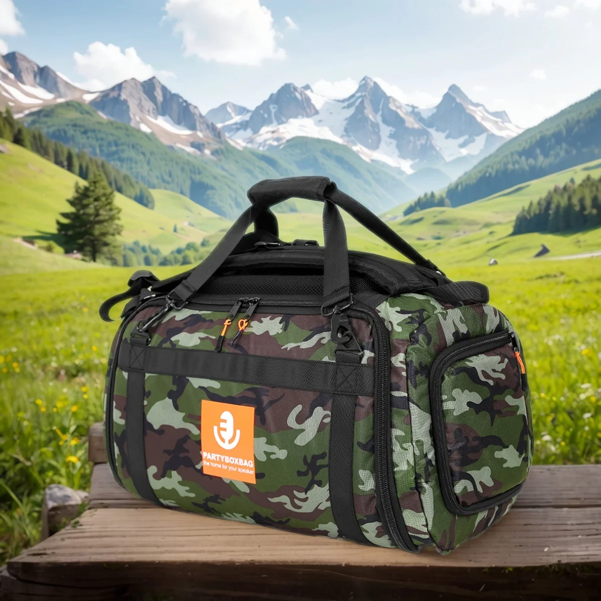 Altoparlante portatile Carry Tote Bag Zaino Altoparlante impermeabile Zaino da trasporto Custodia da trasporto a prova di caduta per JBL Partybox Club 120