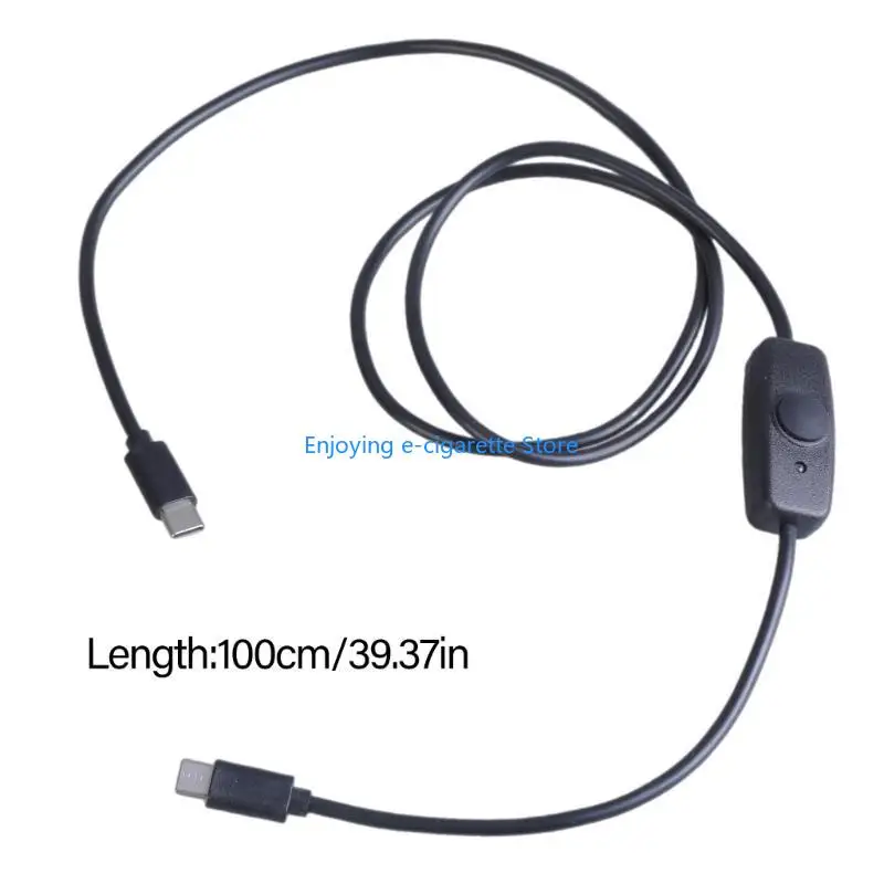 USB-C-Stecker auf Stecker, Schaltsteuerkabel, 20 W, Schnelllade-Verlängerungskabel, Y4QF – Detail 6