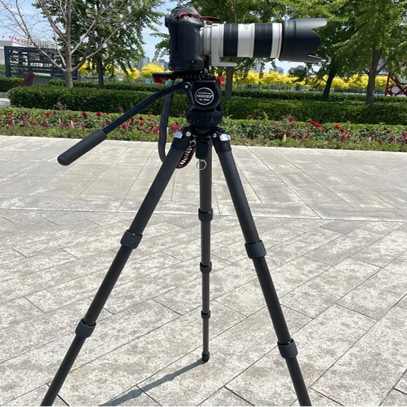

Photographic Equipment Secced Professional Light Weight Carbon Fiber Digital Camera Tripod For Telephoto Lens