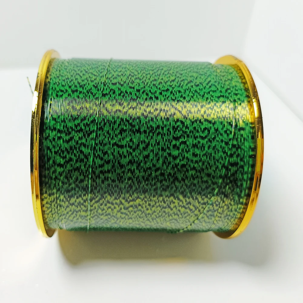 500 m unsichtbare, superstarke Karpfen-Angelschnur, Monofilament-Angelschnur, gesprenkelte Angelschnur – Detail 2