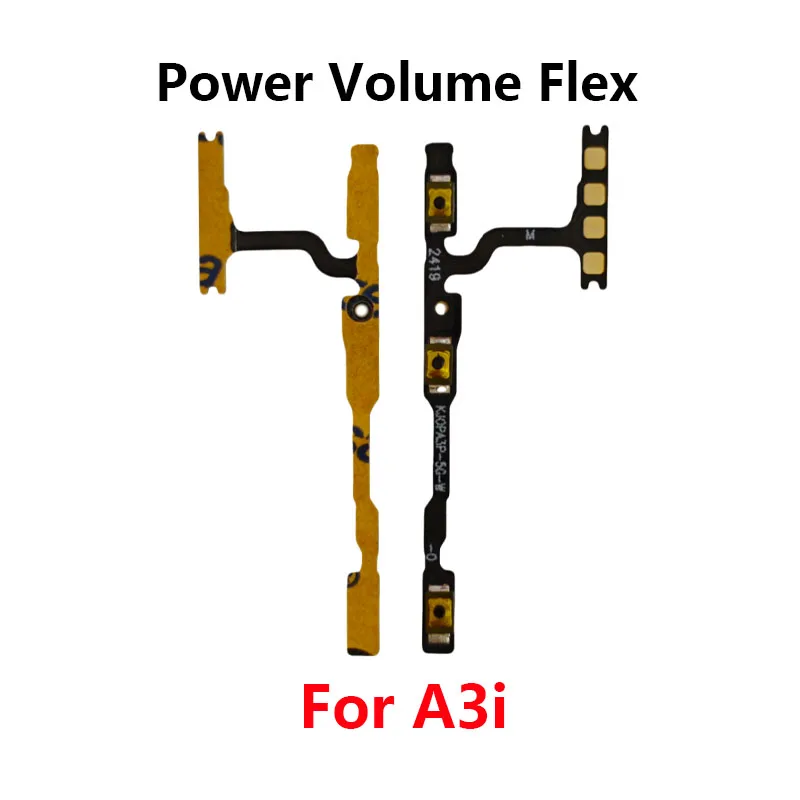 

For OPPO A3i Power Volume Button On Off Up Down Key Internal Flex Cable