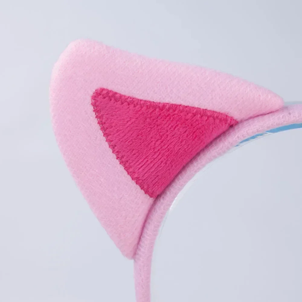 Party Kids Boy Girls Pink Pig Costume Set Mesh Skirt Tutu Plush Animal Ear Nose Headband Tail Paw Gloves Cosplay Accessories view 4