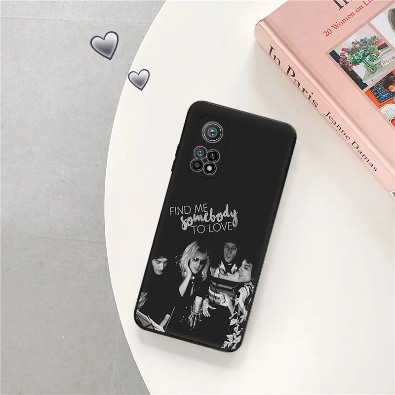 Silicone Soft Phone Cases Cover for Redmi Note 10 10s 11 11s 12s 9 9s 9t 8 8t 7 Pro 4G Note12 Queen band Freddie Mercury Fundas