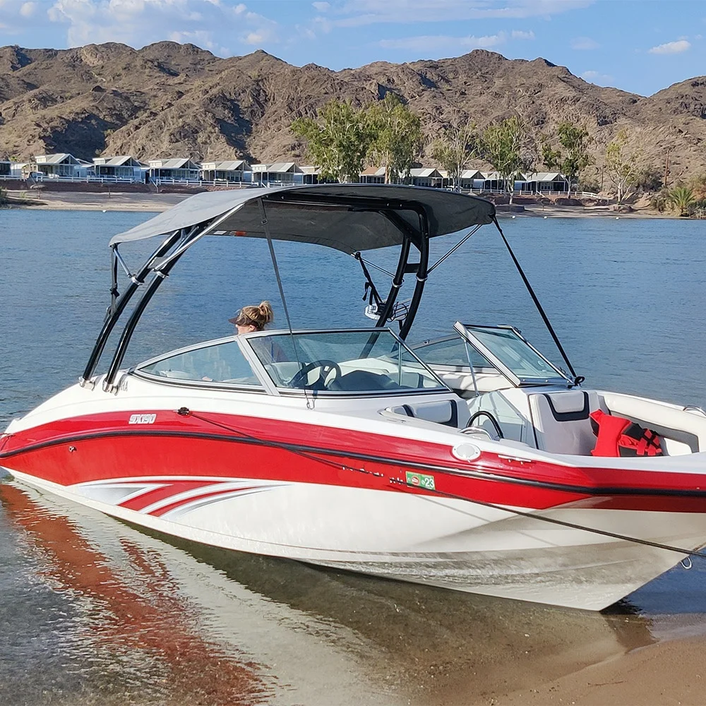 Reborn Forward Facing Launch Boat Wakeboard Towers Polished Easy Installable and Foldable Water Sports Boat Wake Tower