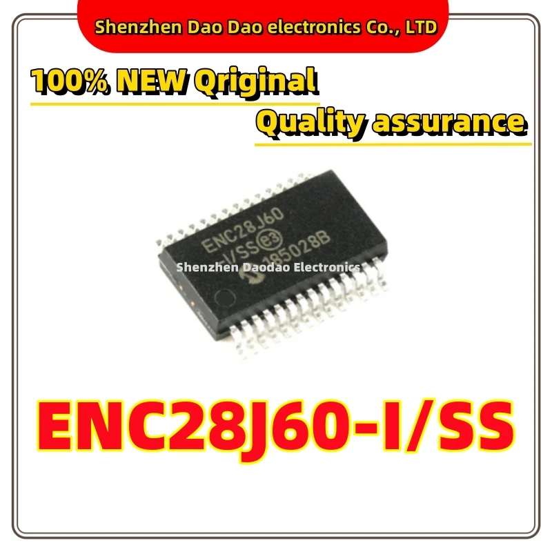 ENC28J60-I/SS ENC28J60 I SS SSOP-28 Ethernet controller chip new original