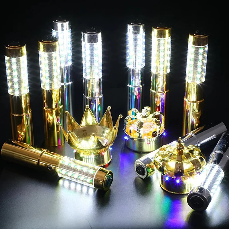 1pcs LED Strobe Baton Champagne Wine Bottle Service Sparkler for VIP Nightclub KTV Bar LED Flash Sticks Bottle Flash Baton