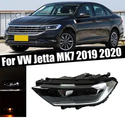 Car Front Headlights Daytime Running Light For VW For Volkswagen Jetta MK7 2019 2020 Exterior Accessories Headlight Assembly new