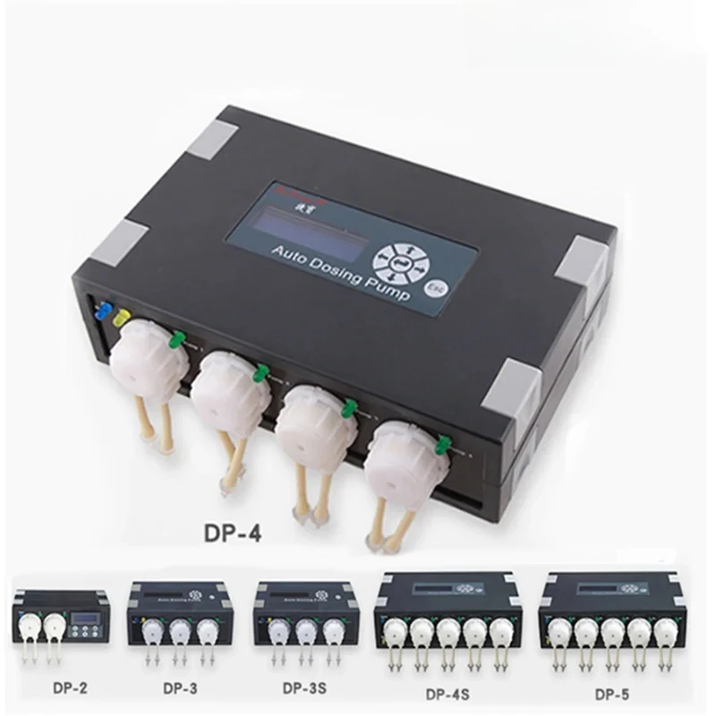 DP‑2 DP‑3 DP‑3S DP‑4 DP‑4S DP‑5 Peristaltic Dosing Pump Automatic Titration Infu sion Pump for Aquarium Fish Tank