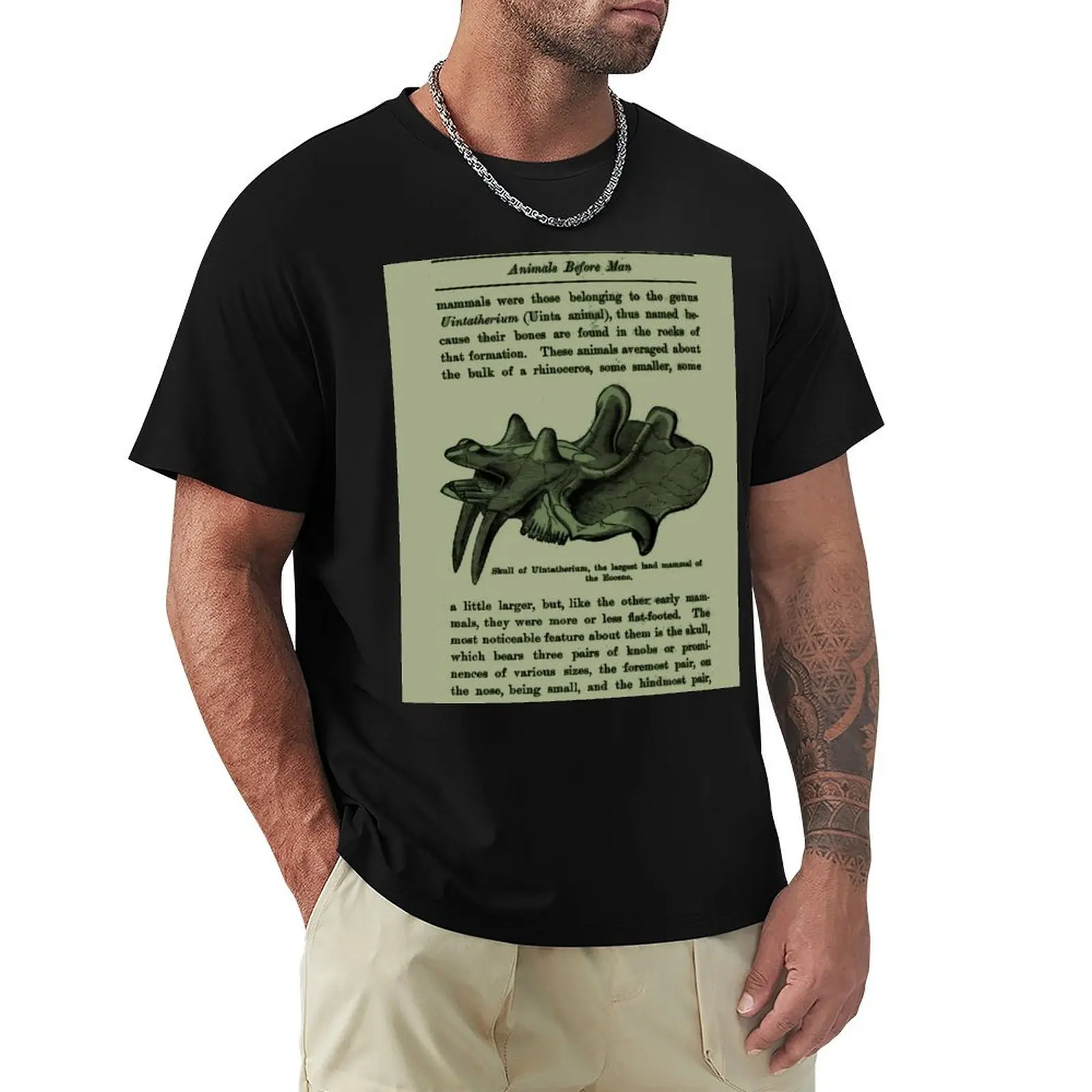 Animals Before Man Sage T-Shirt mens graphic t shirts T-Shirt