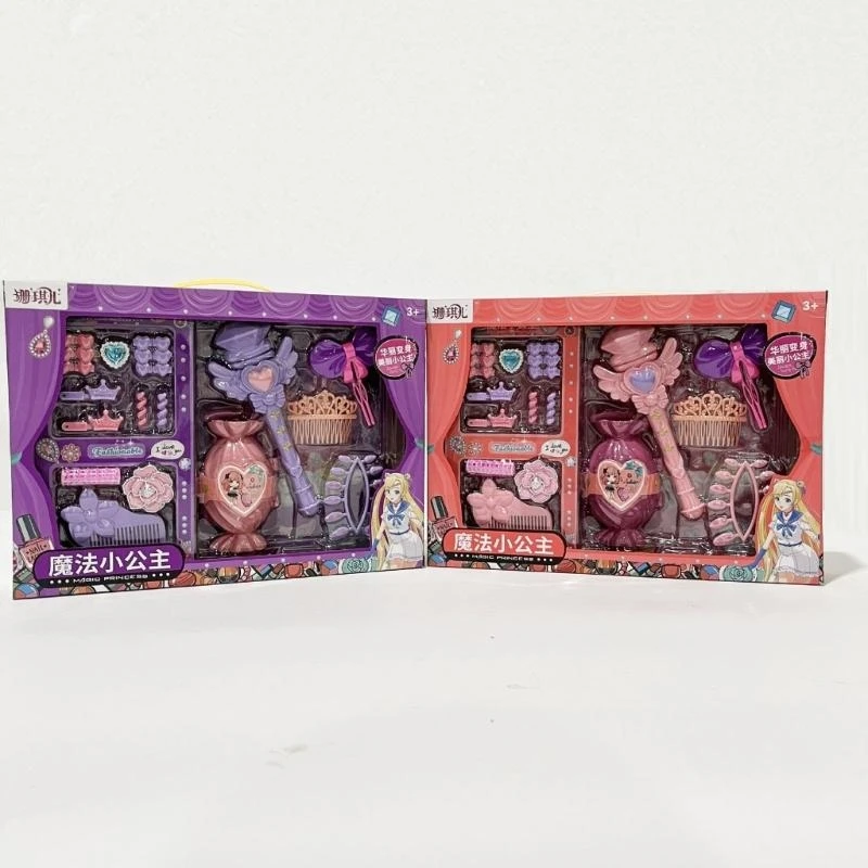 Lighted Wand ของเล่น LED Glows Sticks Princess Wand กับเพลงสำหรับสาววันเกิดคอสเพลย์ปาร์ตี้อุปกรณ์เสริมผม 15UB