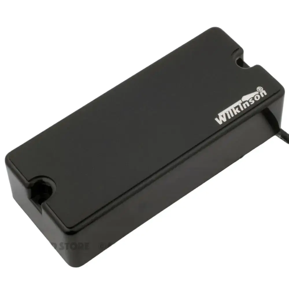 Wilkinson MWJH4, 5 or 6 Strings Soapbar Passive Bass Humbucker Pickup Black 1pcs