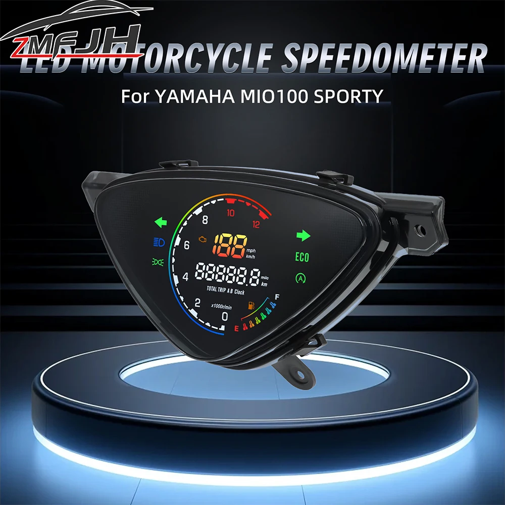 

LED Speed Meter Motorcycles Odometer Tachometer Fuel Level Speedometer Fuel Level For YAMAHA Mio Sporty Mio Amore Mio Smile BJ