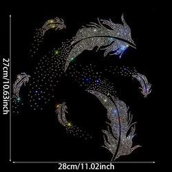 New hot stamping pattern for clothes, hot stamping pattern stickers, super flash stickers, diamond accessories, rhinestone DIY