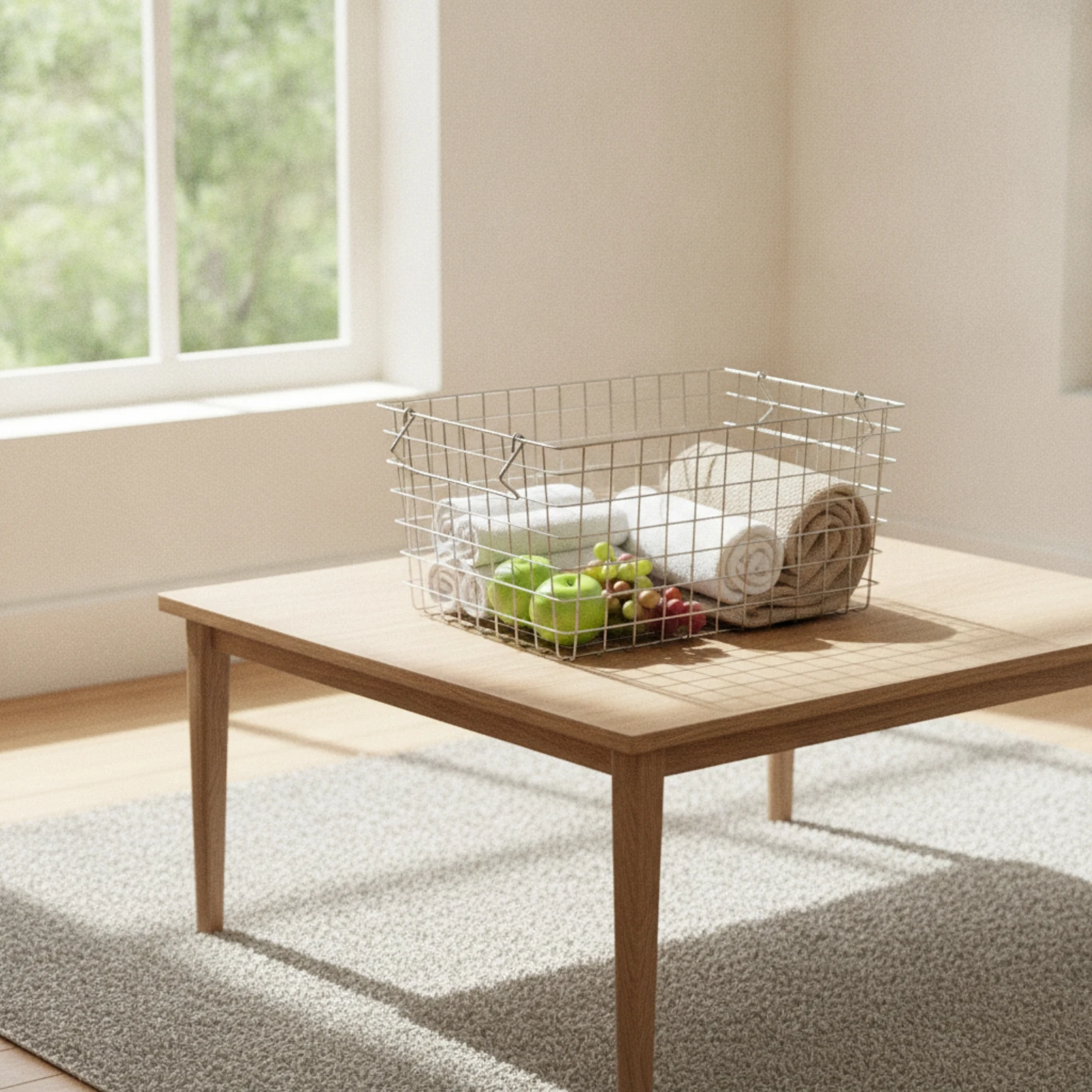 Drahtkorb mit Griffen, Metallg – Stackable Pantry Bin Bewertung und Preis