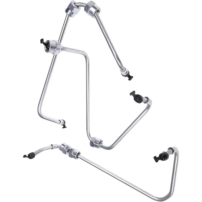 Injector Fuel Pipe Set 15469-53720 15469-53710 15469-53730 15841-53850 Compatible with Kubota Diesel Engine L225 L235 L245 L275