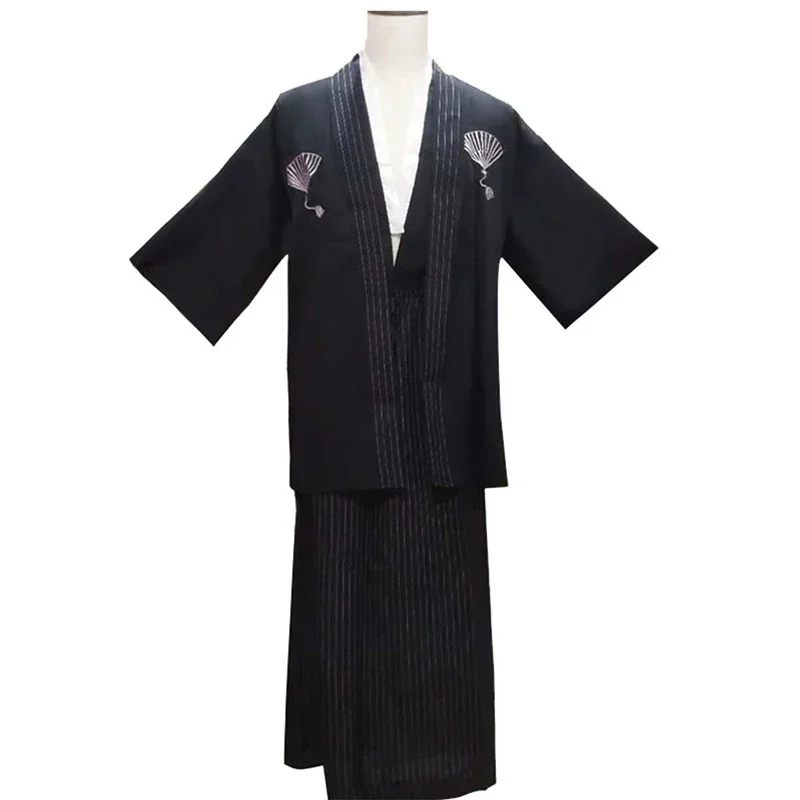 Costume de Samouraï Japonais pour Enfant, Kimono pour Garçon, Couverture Extérieure, ixde Carnaval, Spectacle sur Scène