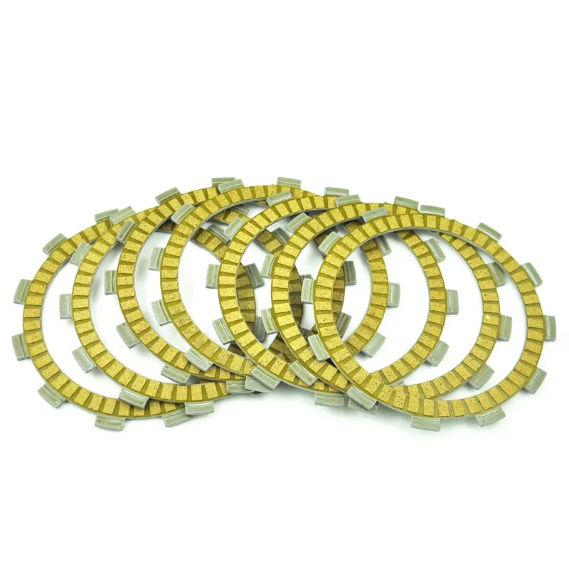 LOPOR 7 Pcs Motocycle Fibrous Clutch Discs Plates For SUZUKI GS450TX 82-83 GS500 01-02 GS500E 89-03 GS500F 04-09 GS 500
