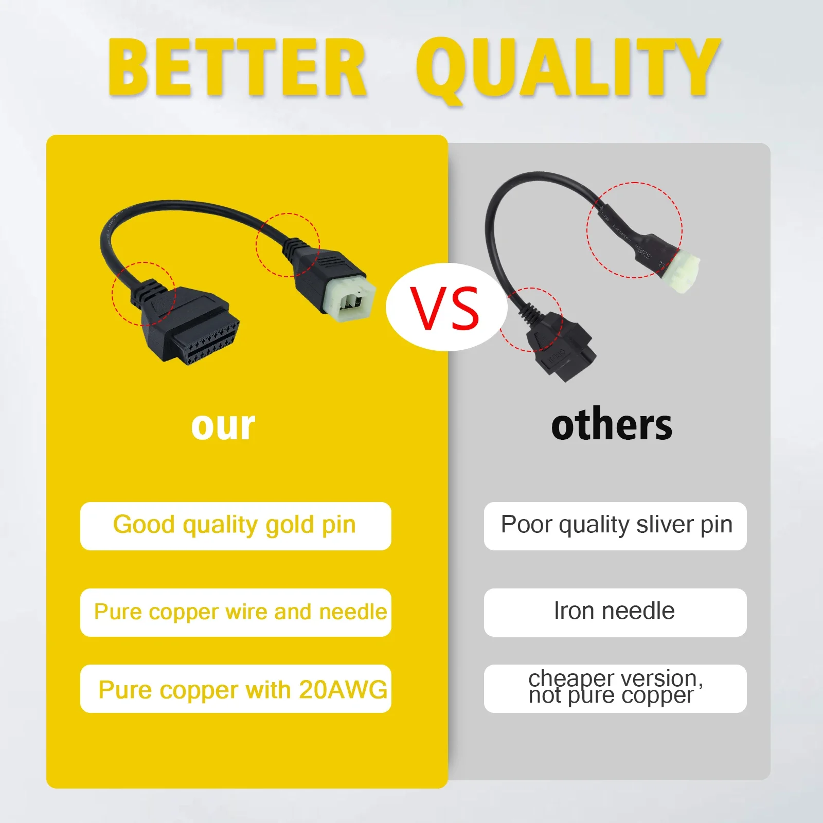 كابل تشخيص Obd لـ Kawasaki 6 Pin إلى 16 Pin Obdii موصل محول لـ Z900RS/Z800/Z900/Z1000/ZX10R/ZX14R/H2 دراجة نارية #3